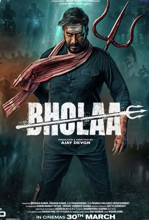Bholaa Action Movie Poster Available on xtreamcube VOD