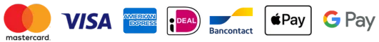 Accepted Payment Methods - Credit Card, PayPal, Visa, Mastercard