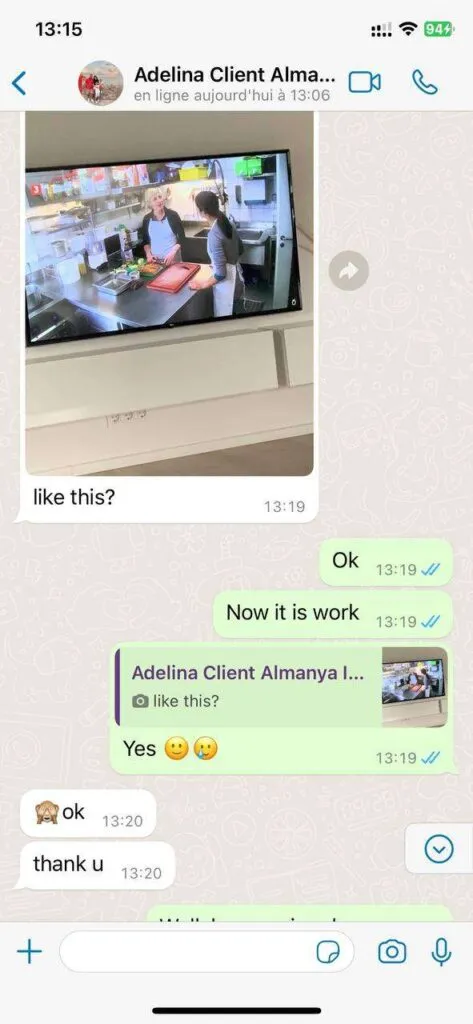 xtreamcube WhatsApp Customer Review Screenshot 4
